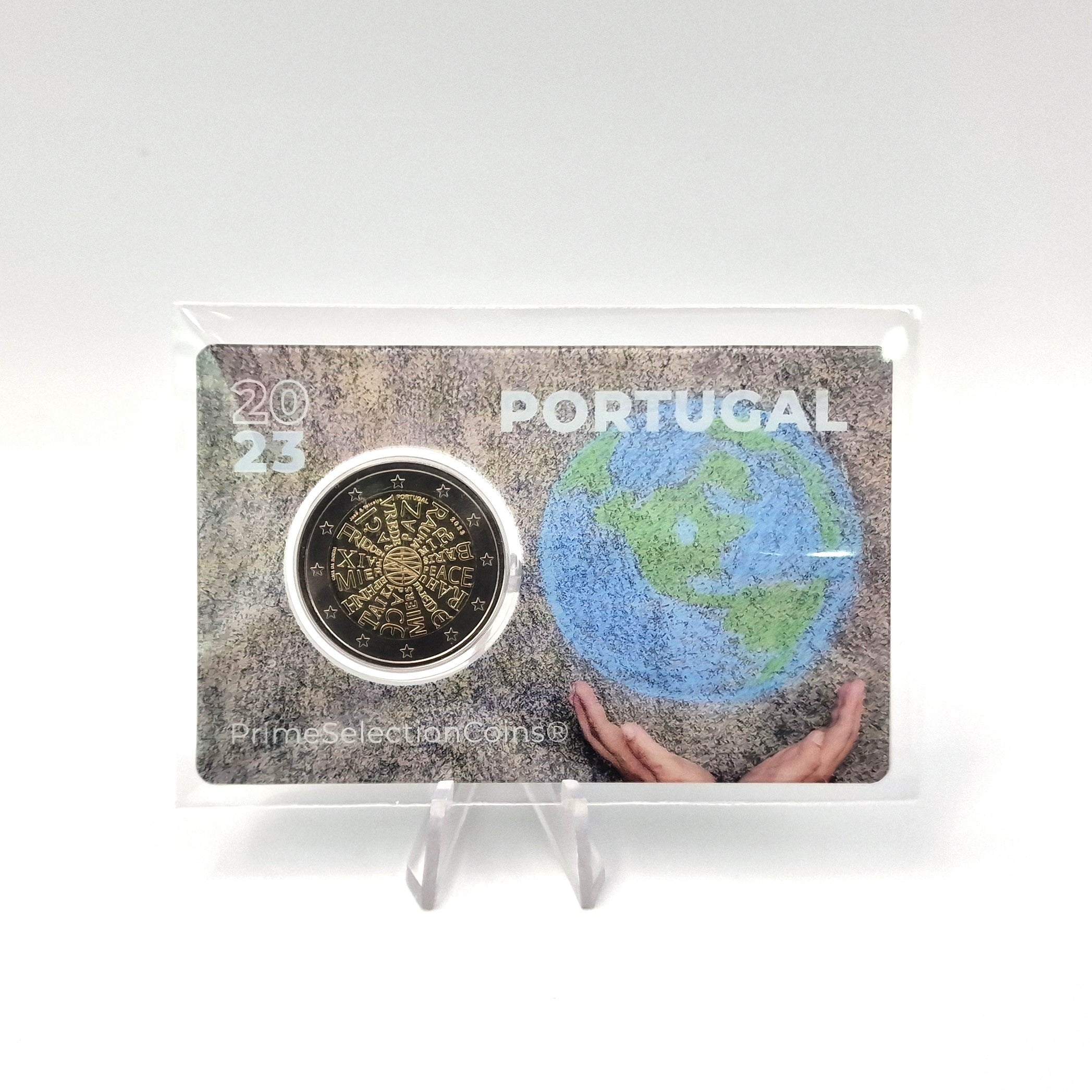 2023 Uma moeda pela PAZ - 2€ Portugal PrimeSelectionCoins